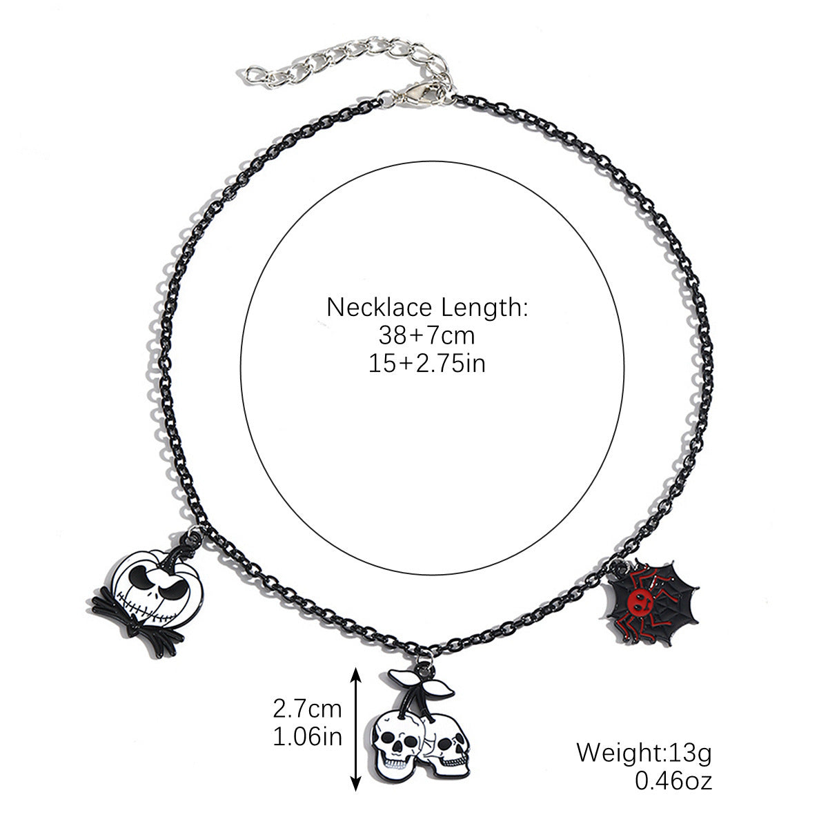 Spooky Halloween Charm Necklace - I Love Goods