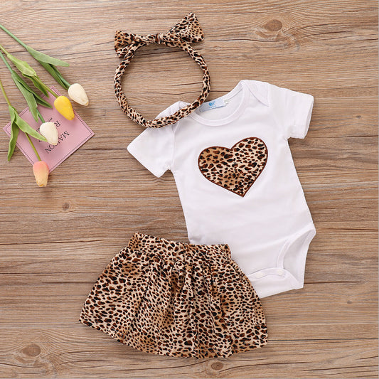 Printed Love Romper Children's clothing - I Love Goods
