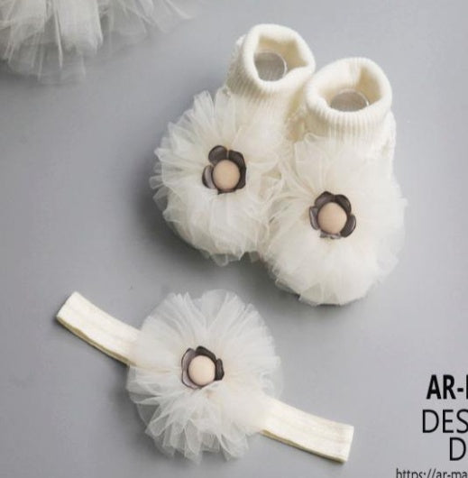 Baby Headband Socks Set Accessories - I Love Goods