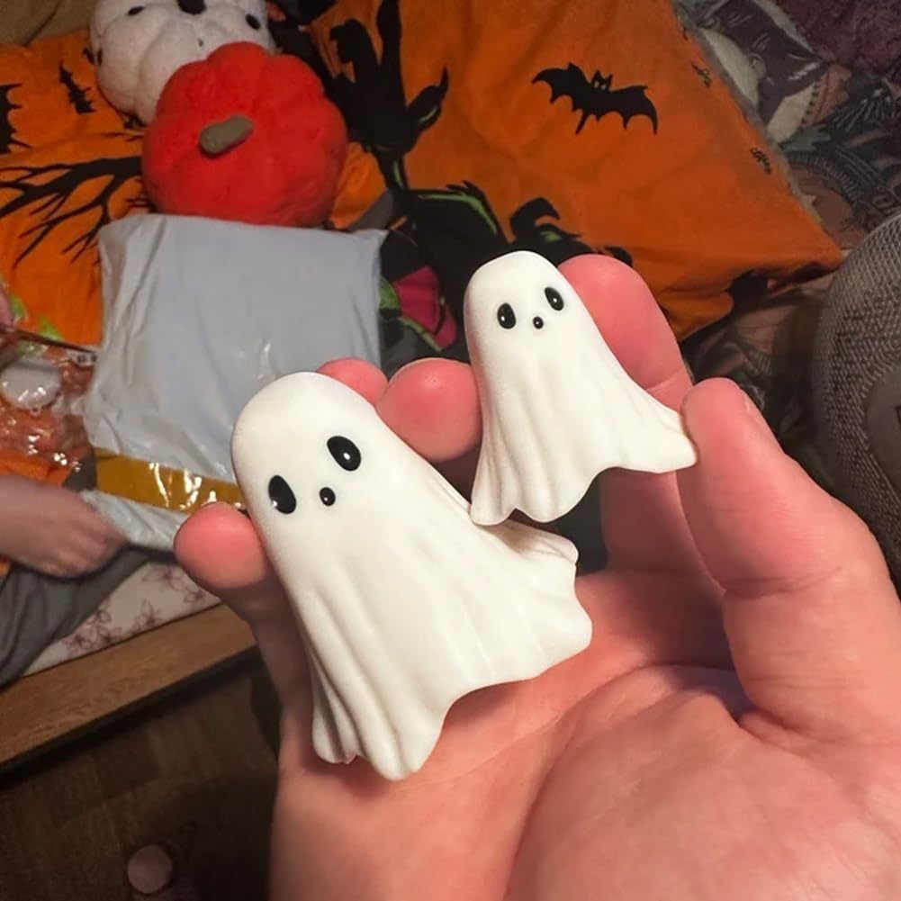 Halloween Middle Finger Love Ghost Ornaments - I Love Goods