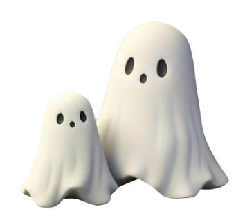 Halloween Middle Finger Love Ghost Ornaments - I Love Goods