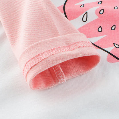 Children's T-shirt Long Sleeve Girls Bottoming Shirt - I Love Goods