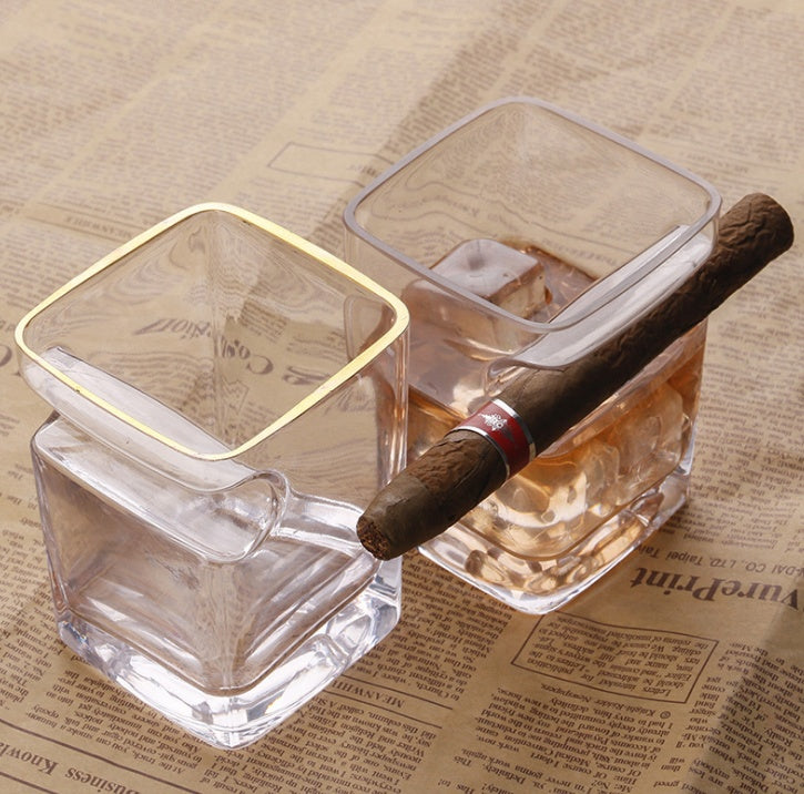 Creative whisky cigar glass - I Love Goods