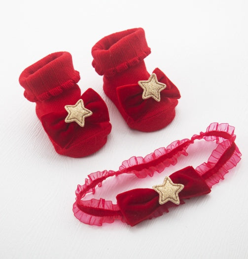 Baby Headband Socks Set Accessories - I Love Goods