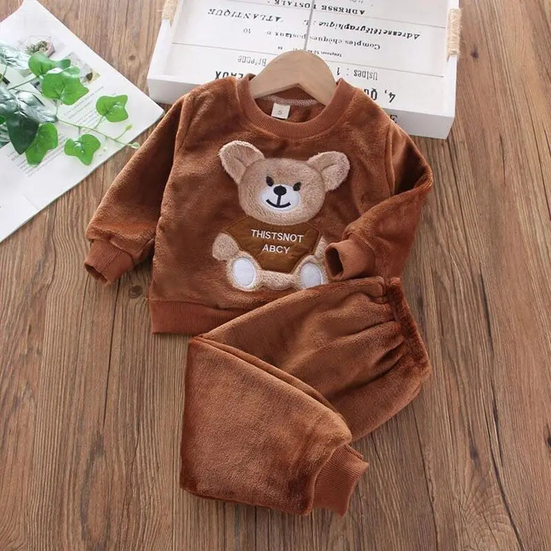 Cozy Warmth! 3PC Fleece Toddler Suit - I Love Goods