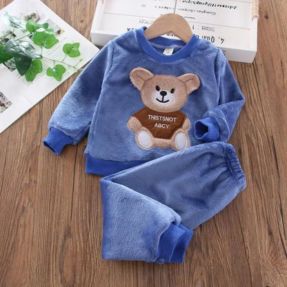 Cozy Warmth! 3PC Fleece Toddler Suit - I Love Goods