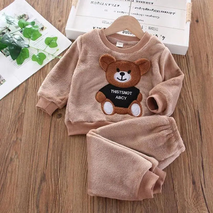 Cozy Warmth! 3PC Fleece Toddler Suit - I Love Goods