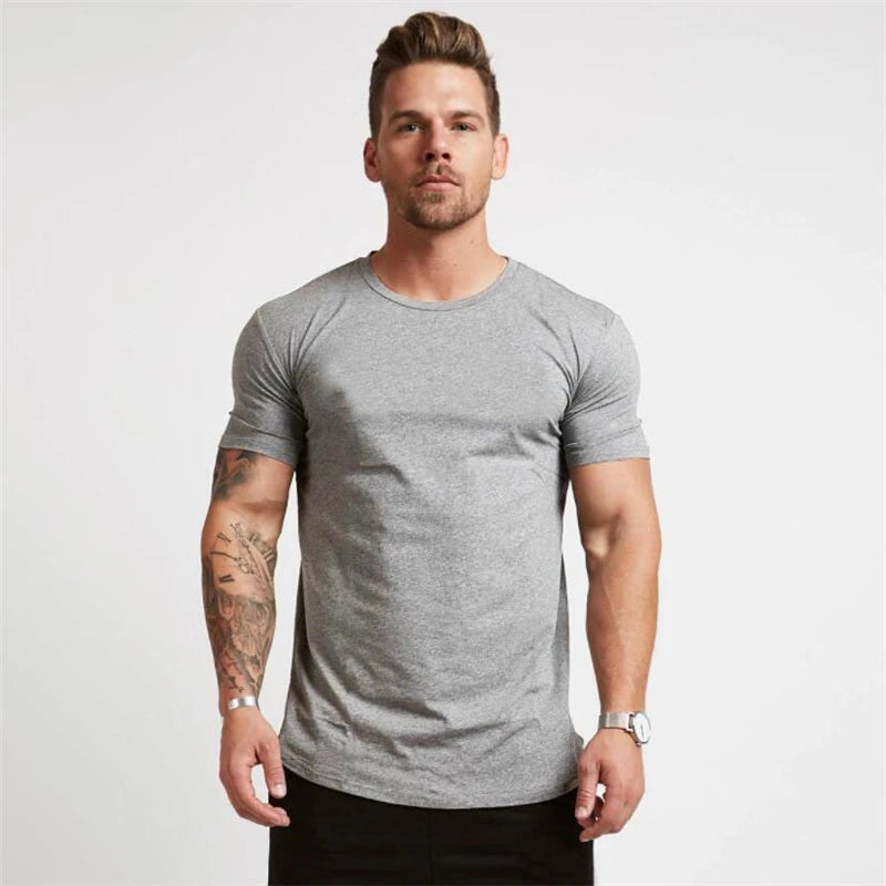 Slim-Fit Muscle Workout T-Shirt - I Love Goods