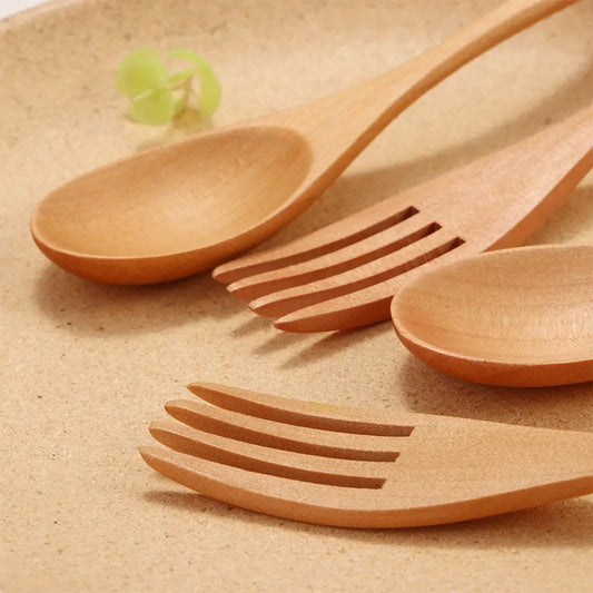 Wooden Utensil Dinner Set - I Love Goods