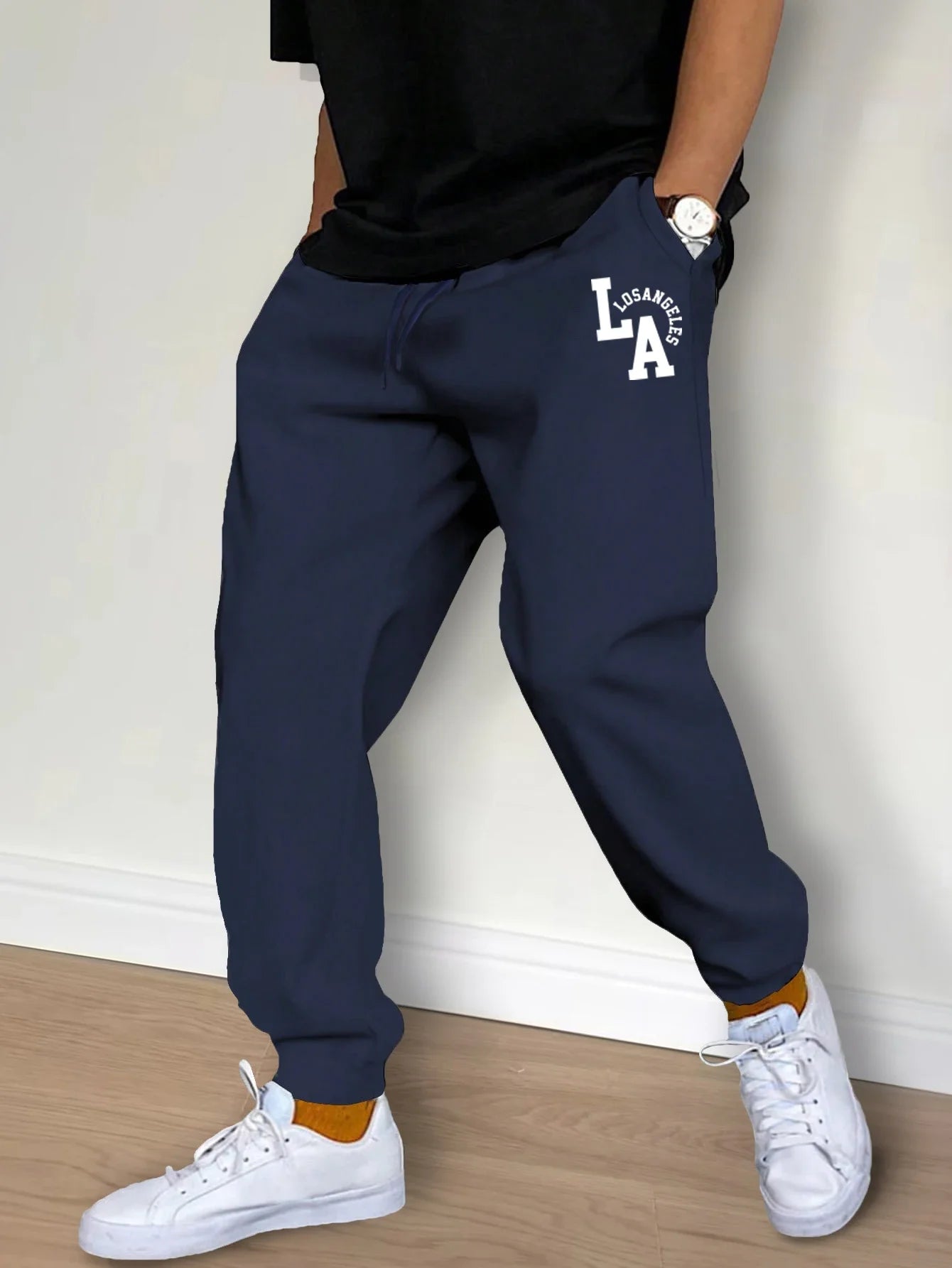 Men's Casual Drawstring Joggers - I Love Goods