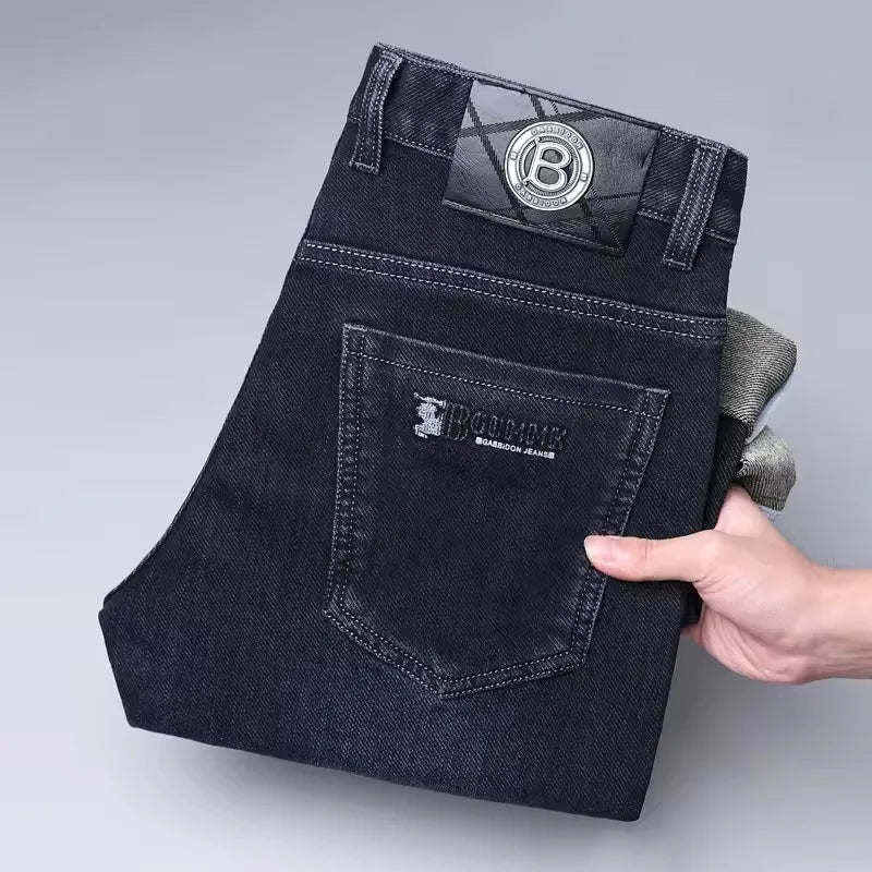 Versatile Slim Straight Jeans - I Love Goods