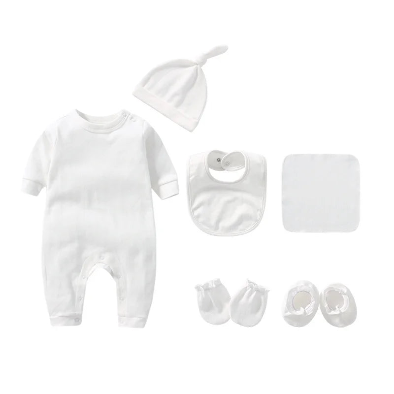 Ultimate 5-Pc Cotton Jumpsuit & Accessory Set - I Love Goods