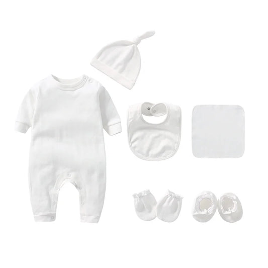 Ultimate 5-Pc Cotton Jumpsuit & Accessory Set - I Love Goods