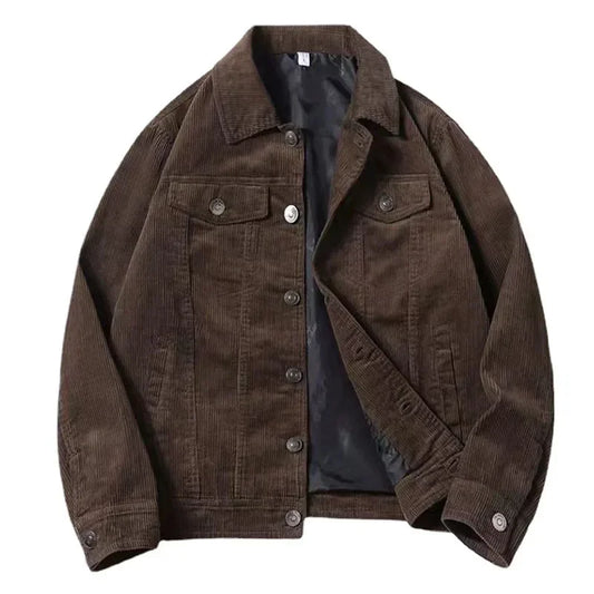 Casual Vintage Corduroy Coat for Men - I Love Goods