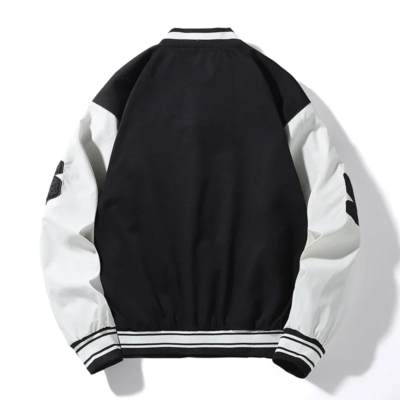Casual Loose Baseball Uniform Jacket - I Love Goods