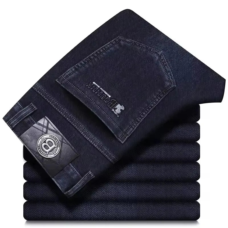 Versatile Slim Straight Jeans - I Love Goods