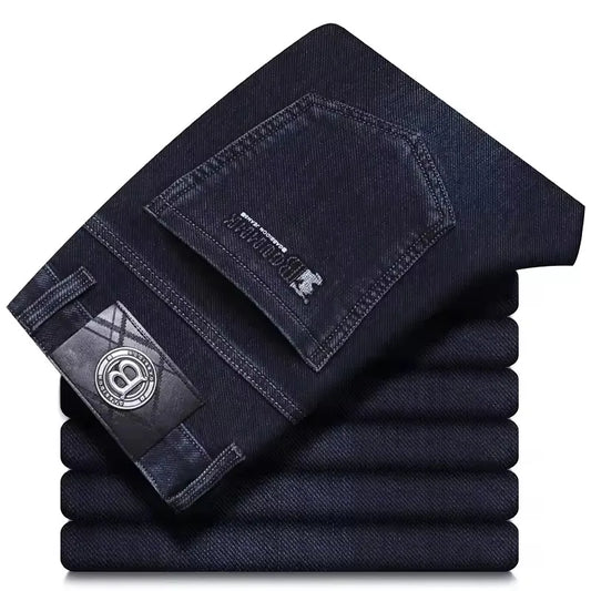 Versatile Slim Straight Jeans - I Love Goods