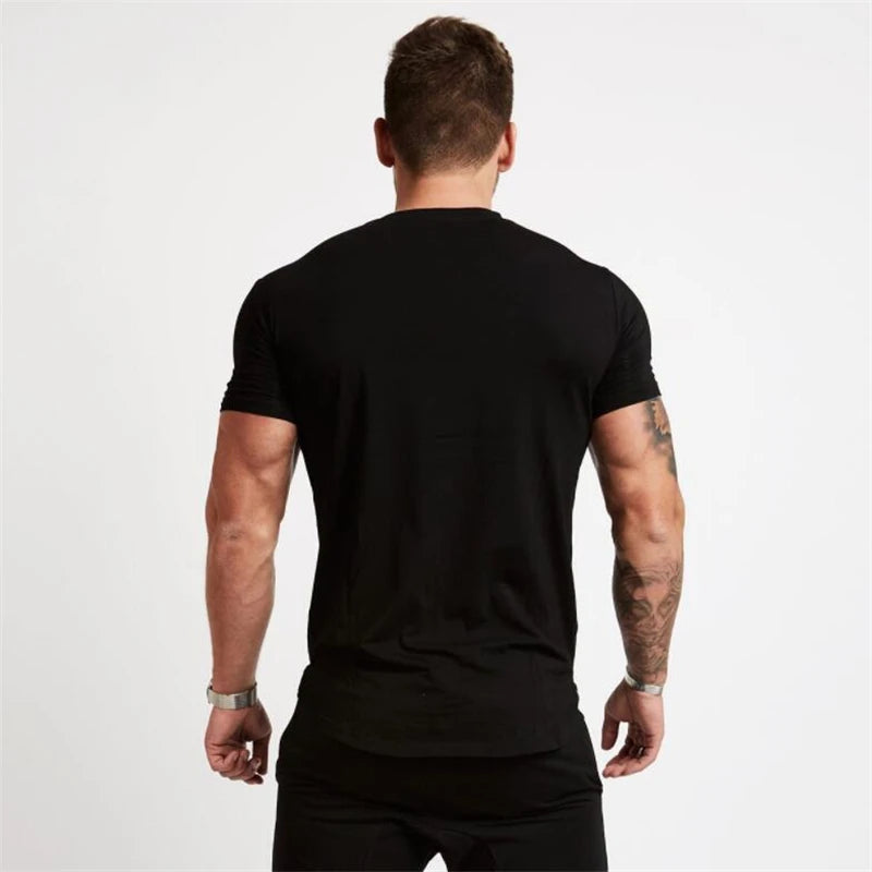 Slim-Fit Muscle Workout T-Shirt - I Love Goods