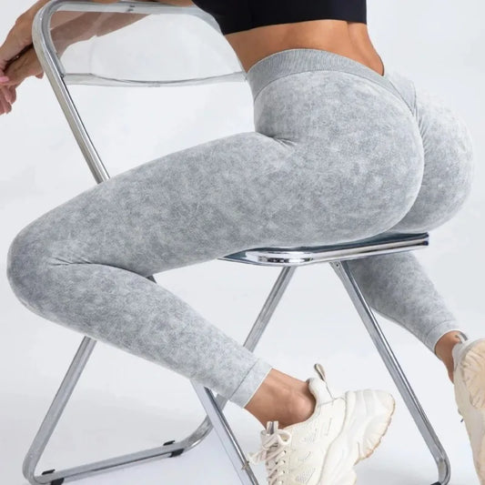 V-Back Seamless Yoga Set - I Love Goods