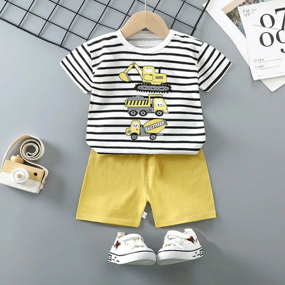 Unisex Cotton Clothes Set (Ages 1-3) - I Love Goods