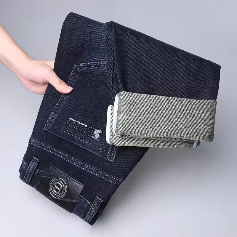 Versatile Slim Straight Jeans - I Love Goods