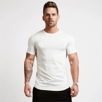Slim-Fit Muscle Workout T-Shirt - I Love Goods