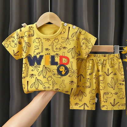 Unisex Cotton Clothes Set (Ages 1-3) - I Love Goods