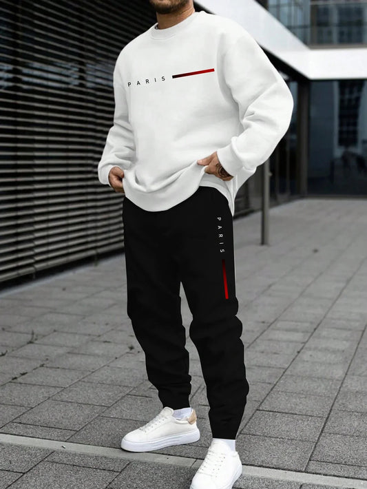 Men's Combination Casual Sports Tracksuit By Paris - I Love Goods