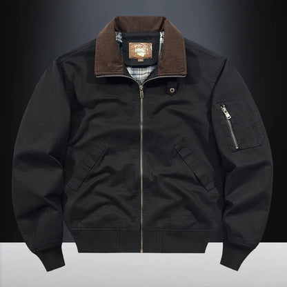 New 2025 Men's Retro Cotton Lapel Jacket - I Love Goods