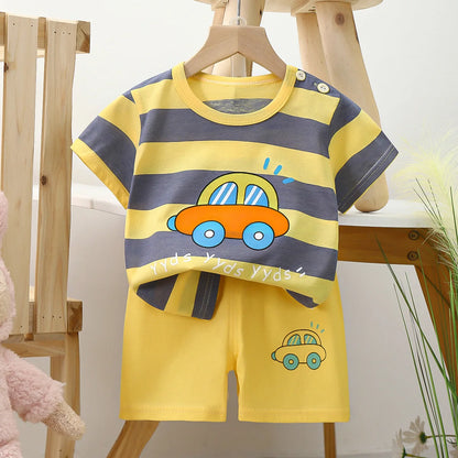 Unisex Cotton Clothes Set (Ages 1-3) - I Love Goods
