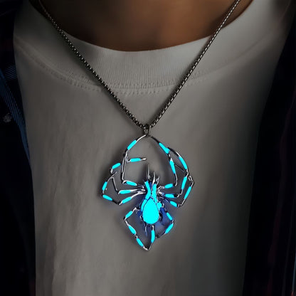 Glow-in-the-Dark Spider Necklace - I Love Goods