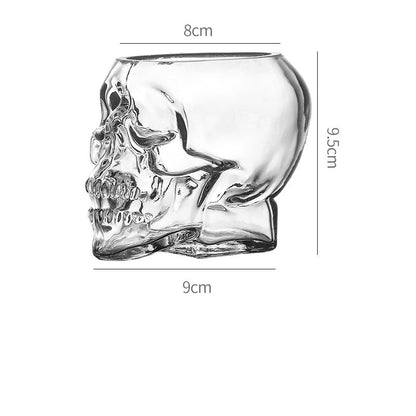 The Gothic Skull Whiskey Tumbler - I Love Goods