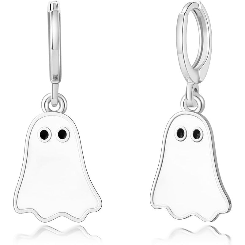 Cute Ghost Huggie Hoop Earrings - I Love Goods