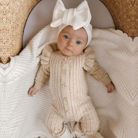 Baby Autumn Clothing Jumpsuit Knitted - I Love Goods