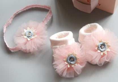 Baby Headband Socks Set Accessories - I Love Goods