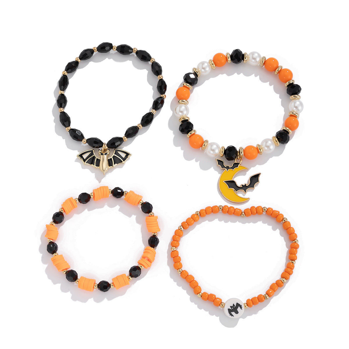 Gothic Glam Bat Bracelet Stack - I Love Goods