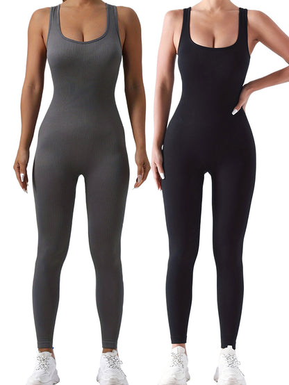 The Essential Ribbed Active Jumpsuit (2-Pack) - I Love Goods