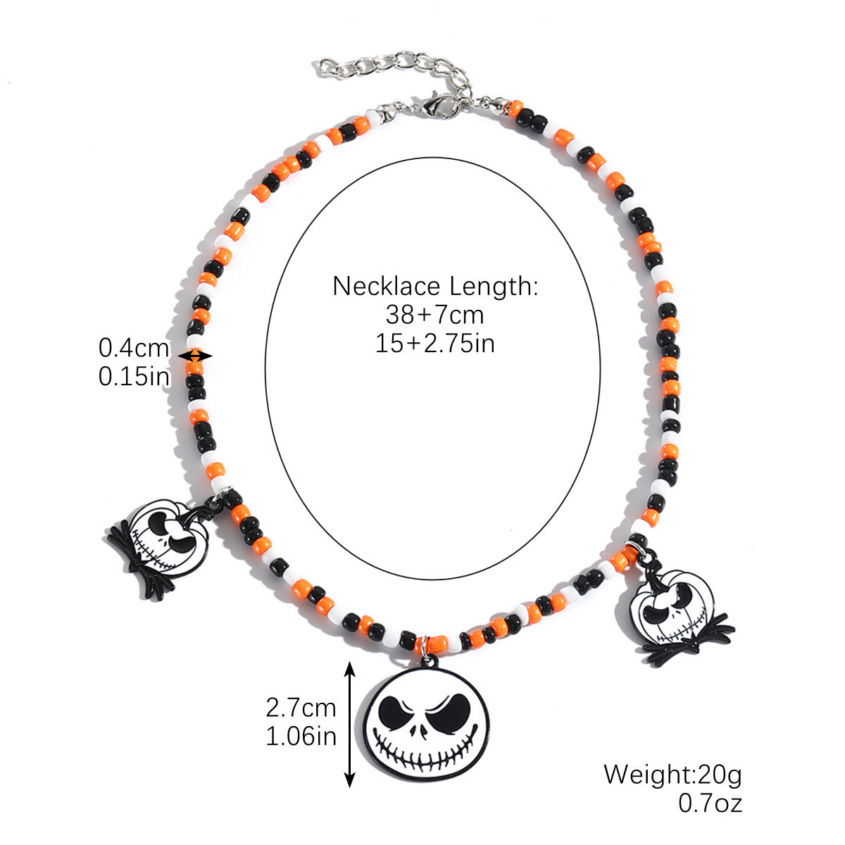 Spooky Halloween Charm Necklace - I Love Goods