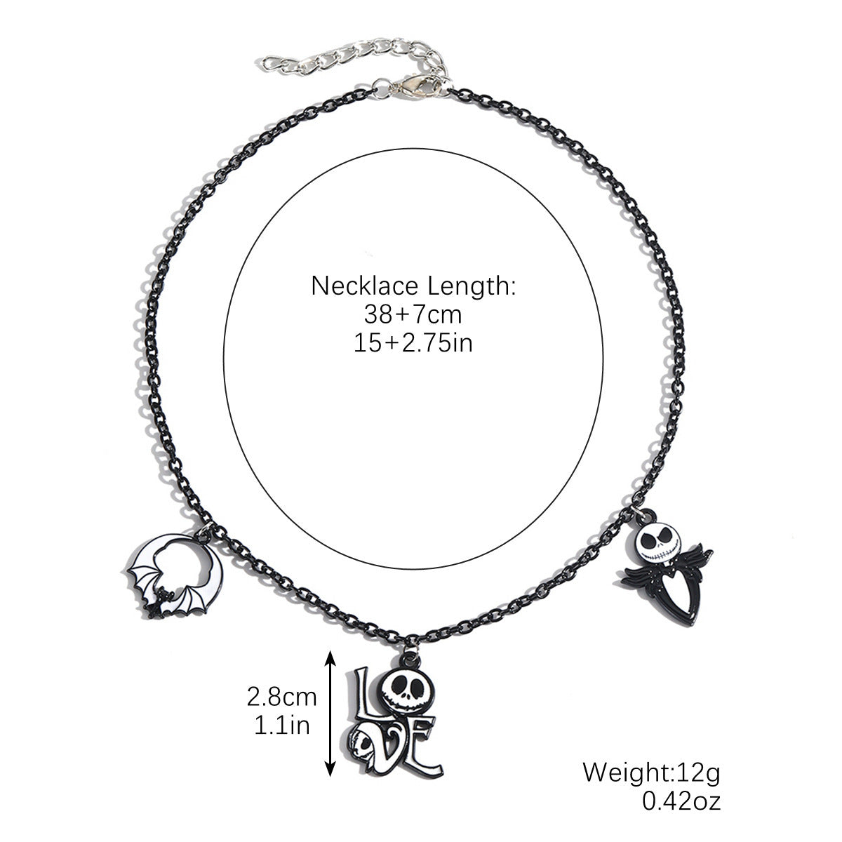 Spooky Halloween Charm Necklace - I Love Goods