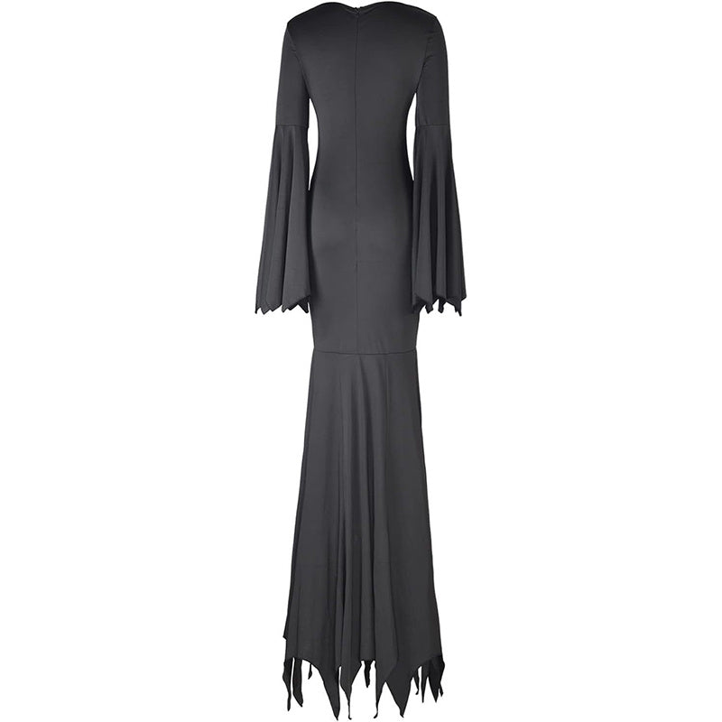 Gothic Witch Bat Sleeve Costume Dress - I Love Goods