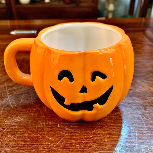 Ceramic Halloween Pumpkin Mug - I Love Goods