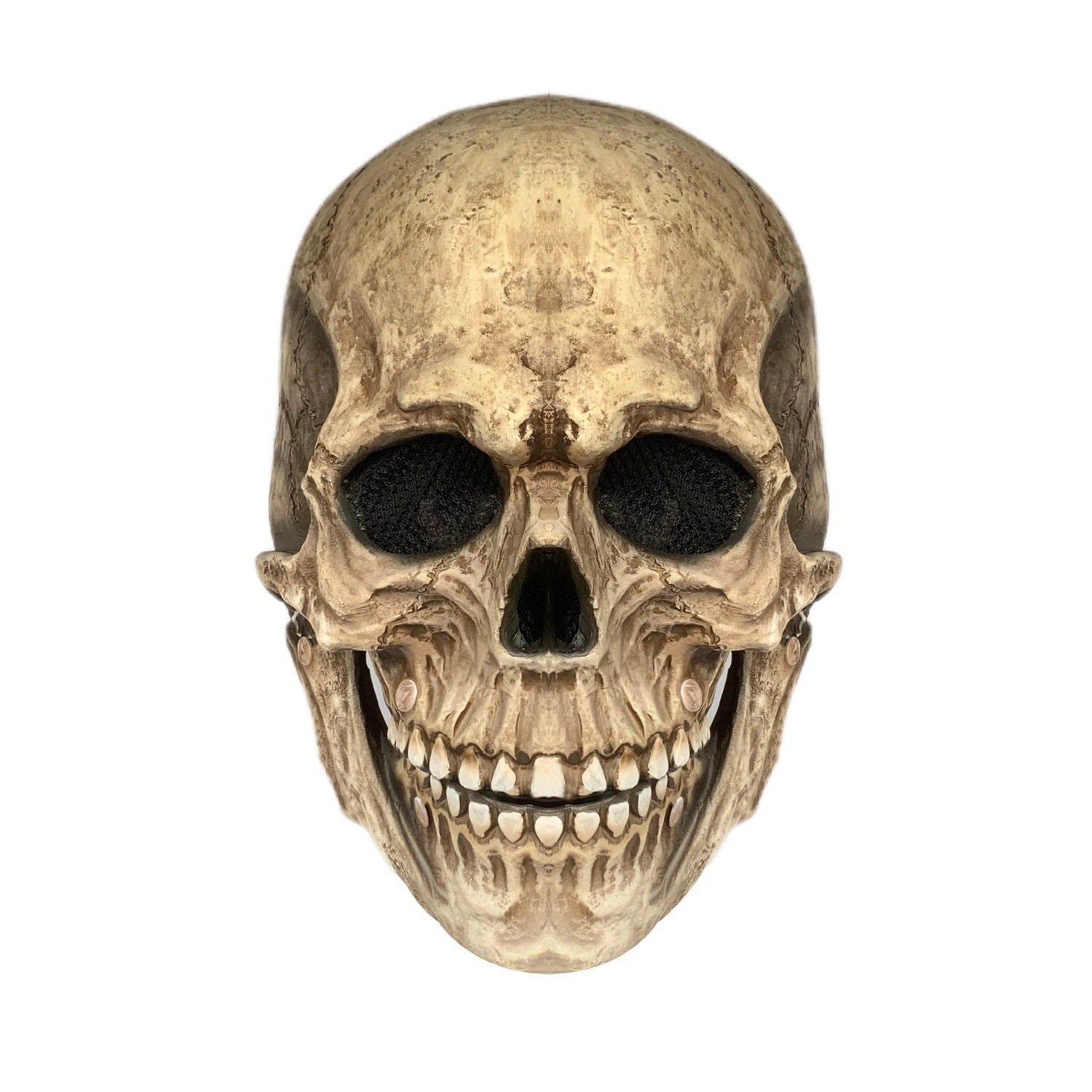 Realistic Movable-Jaw Skull Mask - I Love Goods