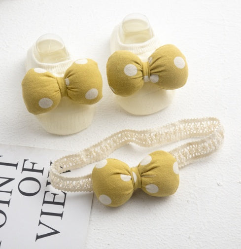 Baby Headband Socks Set Accessories - I Love Goods