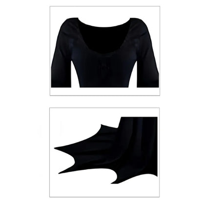 Gothic Witch Bat Sleeve Costume Dress - I Love Goods