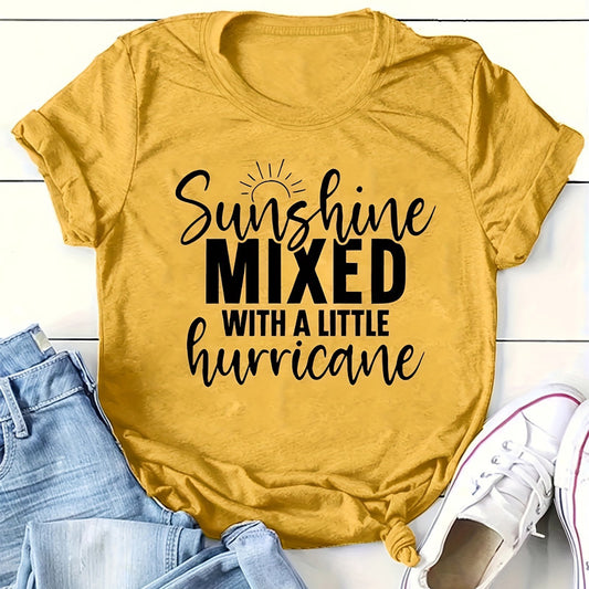 The "Sunshine/Hurricane" Personality Tee - I Love Goods