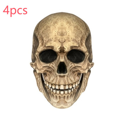 Realistic Movable-Jaw Skull Mask - I Love Goods