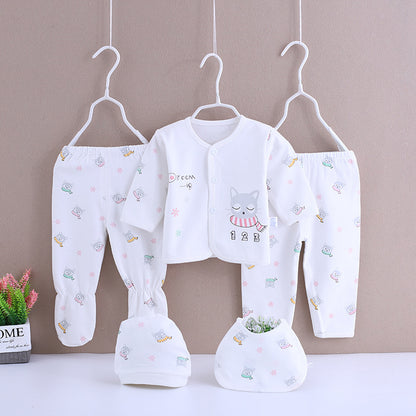 Cotton Baby Clothing Spring And Summer Underwear Set - I Love Goods