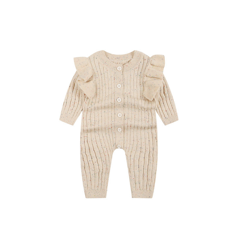 Baby Autumn Clothing Jumpsuit Knitted - I Love Goods