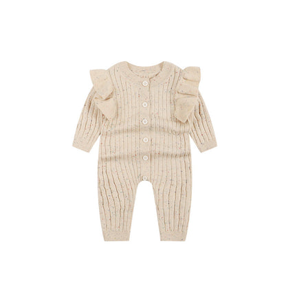Baby Autumn Clothing Jumpsuit Knitted - I Love Goods