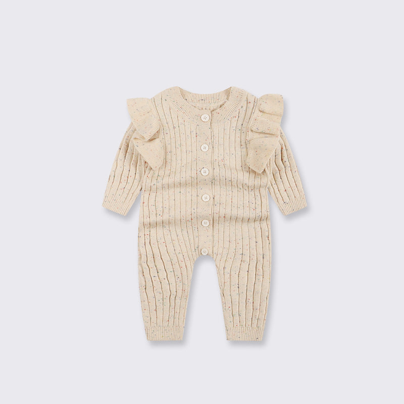 Baby Autumn Clothing Jumpsuit Knitted - I Love Goods